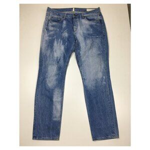 RAG & BONE Potassium Wash BOYFRIEND 5 Pocket Logo Hardware Jeans